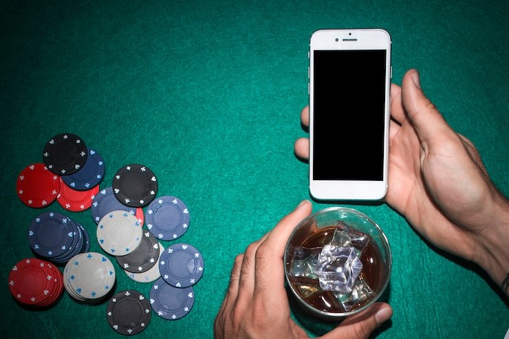 Ilustrasi teknologi enkripsi dan keamanan data untuk keadilan permainan online